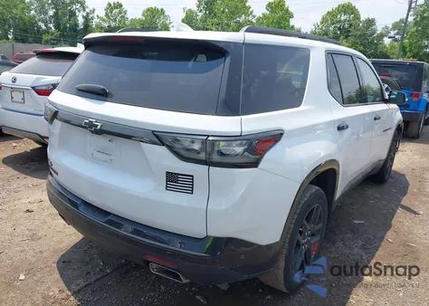 2021 Chevrolet Traverse Premier из США, поврежденный, VIN 1GNERKKW9MJ224531